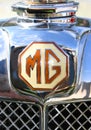 MG Classic Chrome Cowl Badge