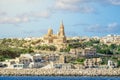 Mgarr Harbour on Gozo Island in Malta