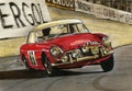 MGB Monte Carlo Rally Royalty Free Stock Photo