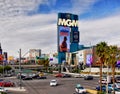 MGM Grand Hotel Casino, Las Vegas Strip Royalty Free Stock Photo