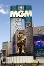 MGM Grand Las Vegas Casino and Hotel in Las Vegas, Nevada Royalty Free Stock Photo