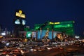 MGM Grand, The Strip, metropolitan area, night, landmark, city