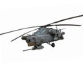 Mi-28 helicopter Royalty Free Stock Photo