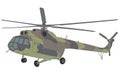 Mi-8 helicopter illustration