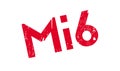 Mi6 rubber stamp