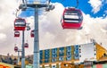 Mi Teleferico, aerial cable car urban transit system in La Paz, Bolivia