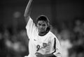 Mia Hamm Soccer Player.