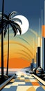 Miami Art Deco Futurism: A Vibrant Tribute To Roy Lichtenstein