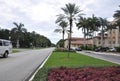 Miami,august 9th:Hotel Biltmore & Country Club entrance alley from Coral Gables of Miami in Florida USA Royalty Free Stock Photo