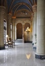 Miami, august 9th:Hotel Biltmore & Country Club interior from Coral Gables of Miami in Florida USA Royalty Free Stock Photo