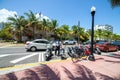 MIAMI - AUGUST 23, 2014: traditional Parking officer Car