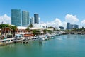 Miami Bayside Marketplace Royalty Free Stock Photo