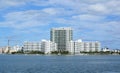 Miami beach bayside Royalty Free Stock Photo