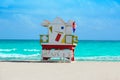 Miami beach baywatch tower South beach Florida Royalty Free Stock Photo