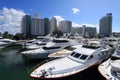 Miami Beach Boat Show Royalty Free Stock Photo