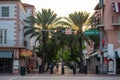 Miami Beach Espanola Way shut down quarantine Coronavirus Covid 19