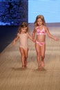 Models walk the runway for MIKOH Resort 2019 Runway Show