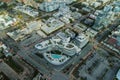 Aerial image One Ocean Condominium Miami Beach Royalty Free Stock Photo