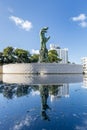 The Holocaust Memorial in Miami Beach, FL.
