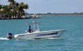 Miami Beach.Florida Patrol Boat Royalty Free Stock Photo