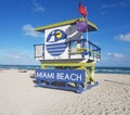 Miami Beach lifeguard shack, South Beach