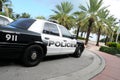 Miami beach police car