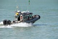 Miami Beach Police patrol boat Royalty Free Stock Photo