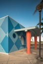 Miami Beach public restrooms abstract deco architecture