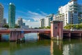 Miami Beach 63rd Street Bridge Royalty Free Stock Photo