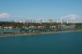 Miami Beach Skyline Royalty Free Stock Photo