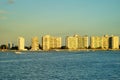 Miami beach tall building Royalty Free Stock Photo