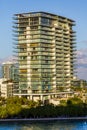 Miami Condo Tower Under Construction Royalty Free Stock Photo