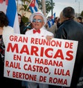 Miami cuban disidents protest