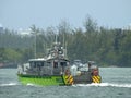 Miami Dade Fire boats salute to first responders