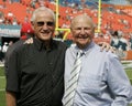 Don Shula with Wayne Huizenga Royalty Free Stock Photo