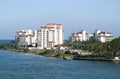Miami Fisher Island Residential District Royalty Free Stock Photo
