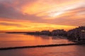 Miami Fisher Island Sunset Sky Royalty Free Stock Photo