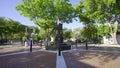 Bay of Pigs Memorial Miami Calle Ocho 4k HDR stock footage