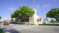 Iglesia Metodista Tamiami Calle Ocho 8th Street 4k stock footage