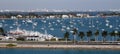 Miami, Florida marina Royalty Free Stock Photo