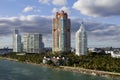 Miami Florida Skyline Royalty Free Stock Photo