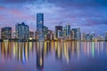 Miami Florida Skyline Royalty Free Stock Photo