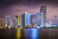 Miami Florida Skyline Royalty Free Stock Photo