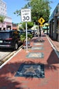 Miami, United States - Walk of the Stars in the Cuban district of Miami