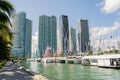 News: 2023 Miami International Boat show in Miami Beach Marina Royalty Free Stock Photo