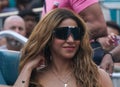 Shakira attends 2024 Miami Open men's singles final match between Jannik Sinner of Italy and Grigor Dimitrov of Bulgaria