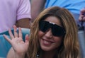 Shakira attends 2024 Miami Open men\'s singles final match between Jannik Sinner of Italy and Grigor Dimitrov of Bulgaria