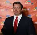 Florida Governor Ron DeSantis visits 2019 Miami Open at the Hard Rock Stadium in Miami Gardens, Florida