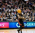Miami Heat vs. Toronto Raptors Royalty Free Stock Photo
