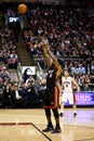 Miami Heat vs. Toronto Raptors Royalty Free Stock Photo